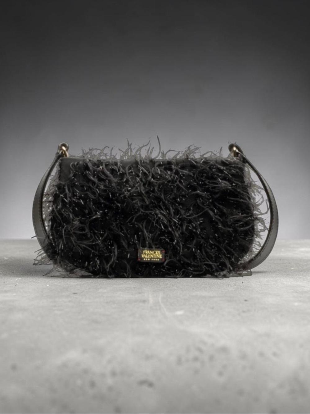 NWT Frances Valentine Deadstock Teddy Crossbody Manhattan Shag